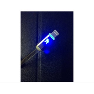 Cáp lightning Hoco 30cm có đèn Led