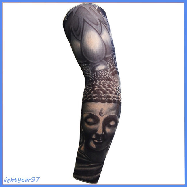 Găng Cánh Tay Chống Nắng / Tia Uv Bảo Vệ Hình Xăm Thoáng Khí