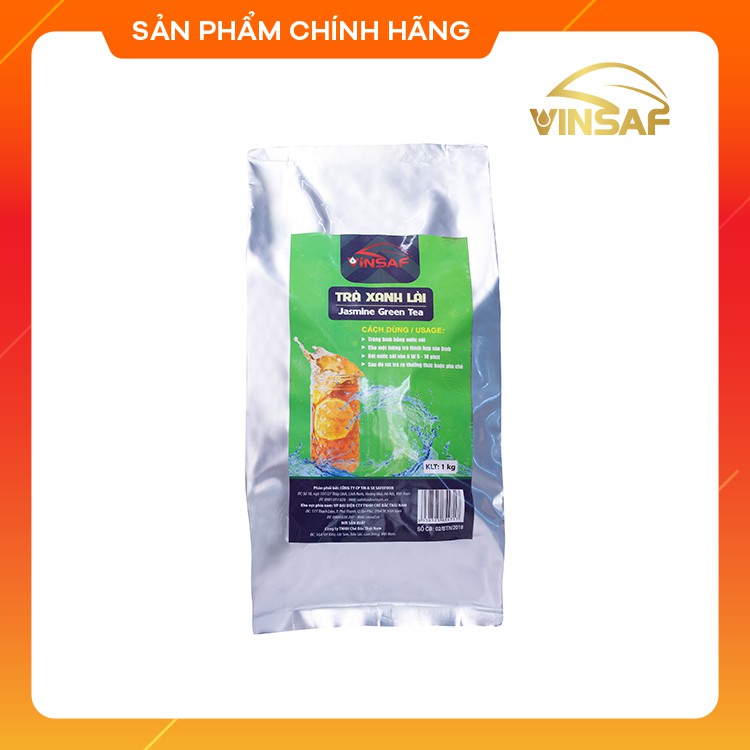 TRÀ XANH LÀI VINSAF 1kg (PHA TRÀ CHANH)