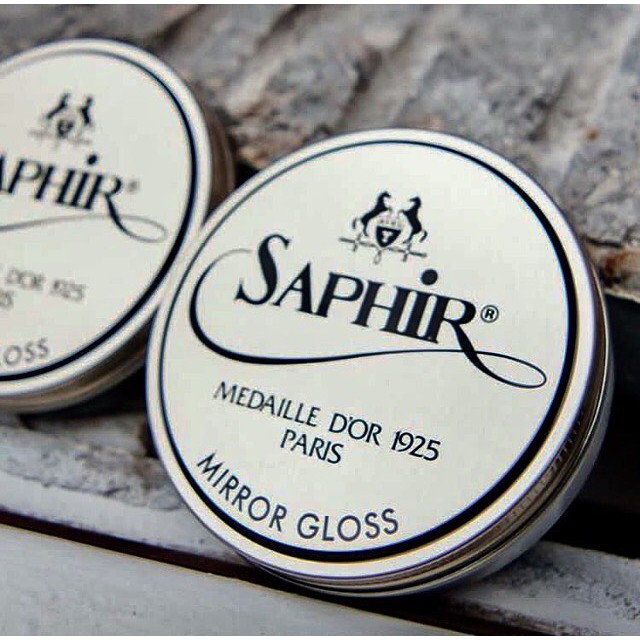 Xi sáp đánh giày siêu bóng Saphir Mirror Gloss 75ml