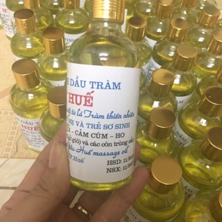 Dầu tràm Huế chuẩn xịn (lọ tròn)