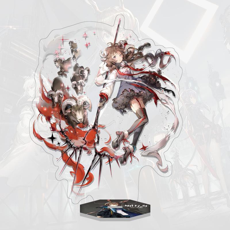 (mica standee) Mô hình nhân vật in hình anime chibi Arknights quà tặng trang trí trưng bày