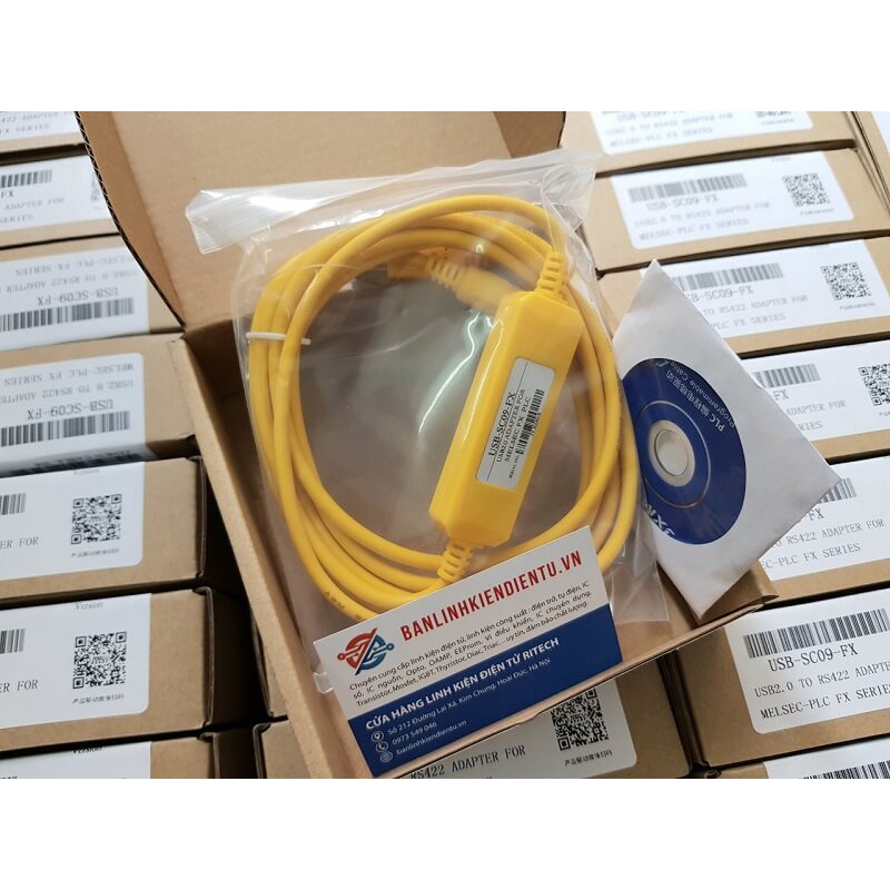 USB-SC09-FX, USB-SC09 Cáp PLC