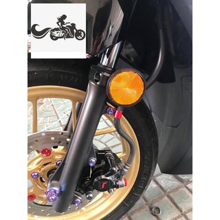 Mắt Mèo Phản Quang Full Pat Ốc Hàng Chính Hãng Zhipat Gắn Phuộc trước Mọi Loại Xe