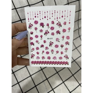 Các mẫu Sticker thương hiệu , Sticker Hoa , Sticker dán Nail