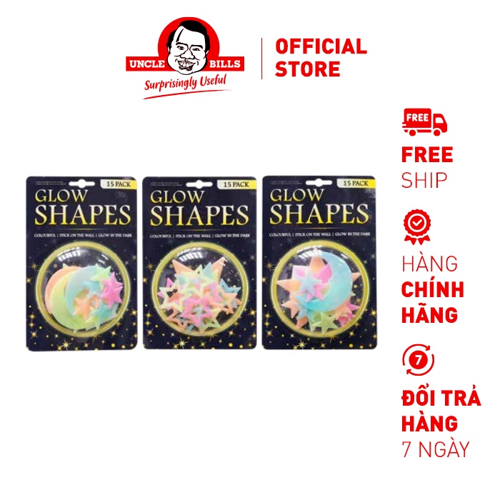 Hình Dạ Quang - 3 Mẫu Uncle Bills TN2110