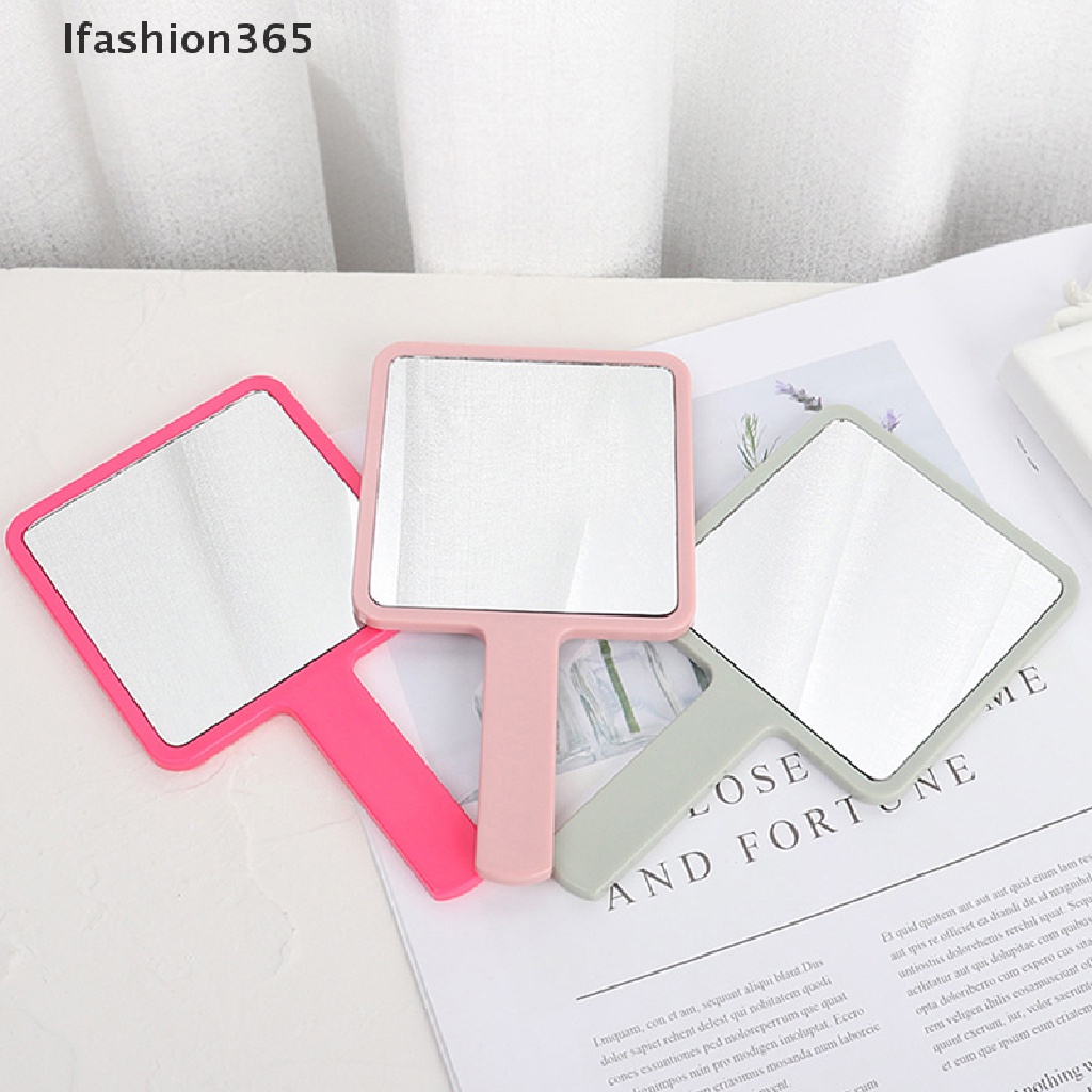 Gương trang điểm cầm tay hình vuông 365