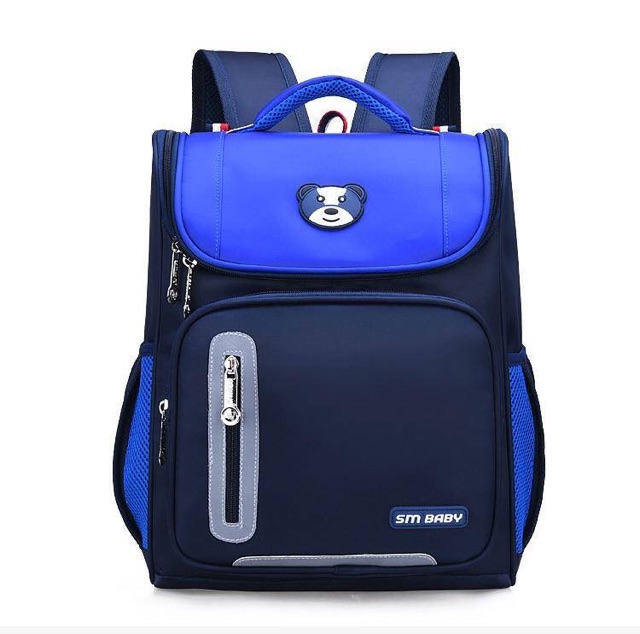 Balo GẤU SM BABY chống gù thông hơi siêu nhẹ cho bé