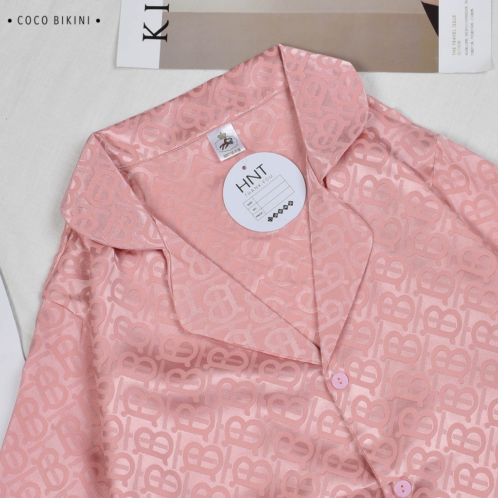 𝑪𝑶𝑪𝑶 𝑩𝑰𝑲𝑰𝑵𝑰 Bộ Đồ Ngủ - Đồ Mặc Nhà Lụa Gấm ( VCD7010 ) | BigBuy360 - bigbuy360.vn