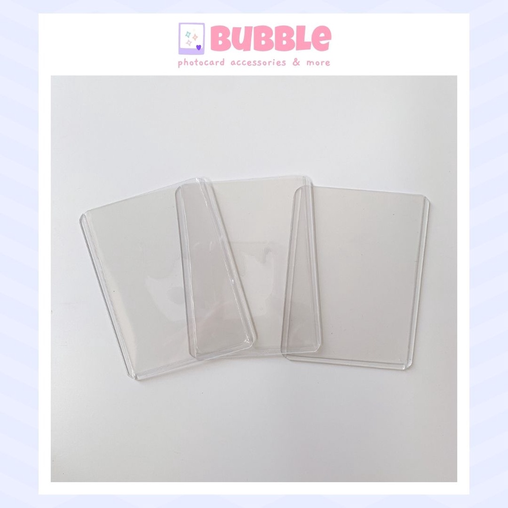 Toploader A7 trắng có seal thẻ nhựa cứng bảo vệ ảnh và thẻ bài photocard Kpop Anime giá rẻ