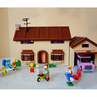 (CÓ SẴN) BỘ LẮP RÁP The Simpson House  căn nhà của gia đình Simpson16005 19016