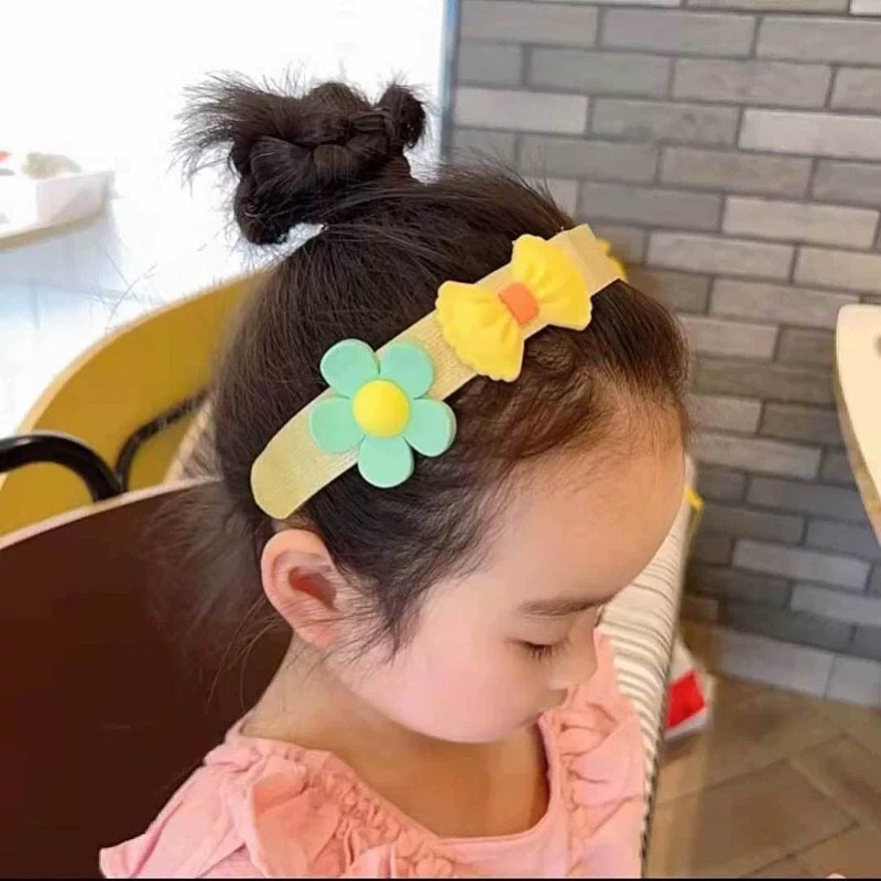 Combo 5c Băng đô dán tóc cho bé