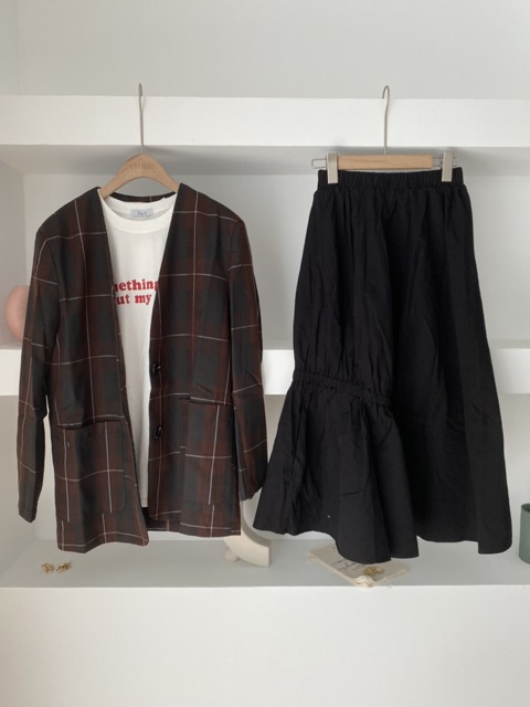 Áo blazer caro nâu đỏ comic | BigBuy360 - bigbuy360.vn