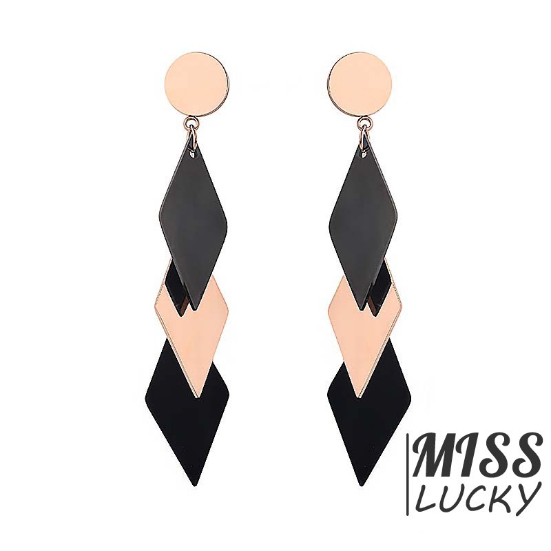 Khuyên tai nữ kiểu dáng thời trang phong cách Hàn Quốc