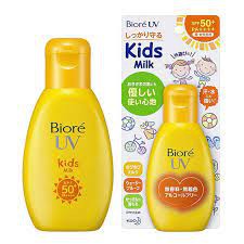 Kem chống nắng trẻ em Biore UV Kids Milk Nhật Bản DATE 12/2022