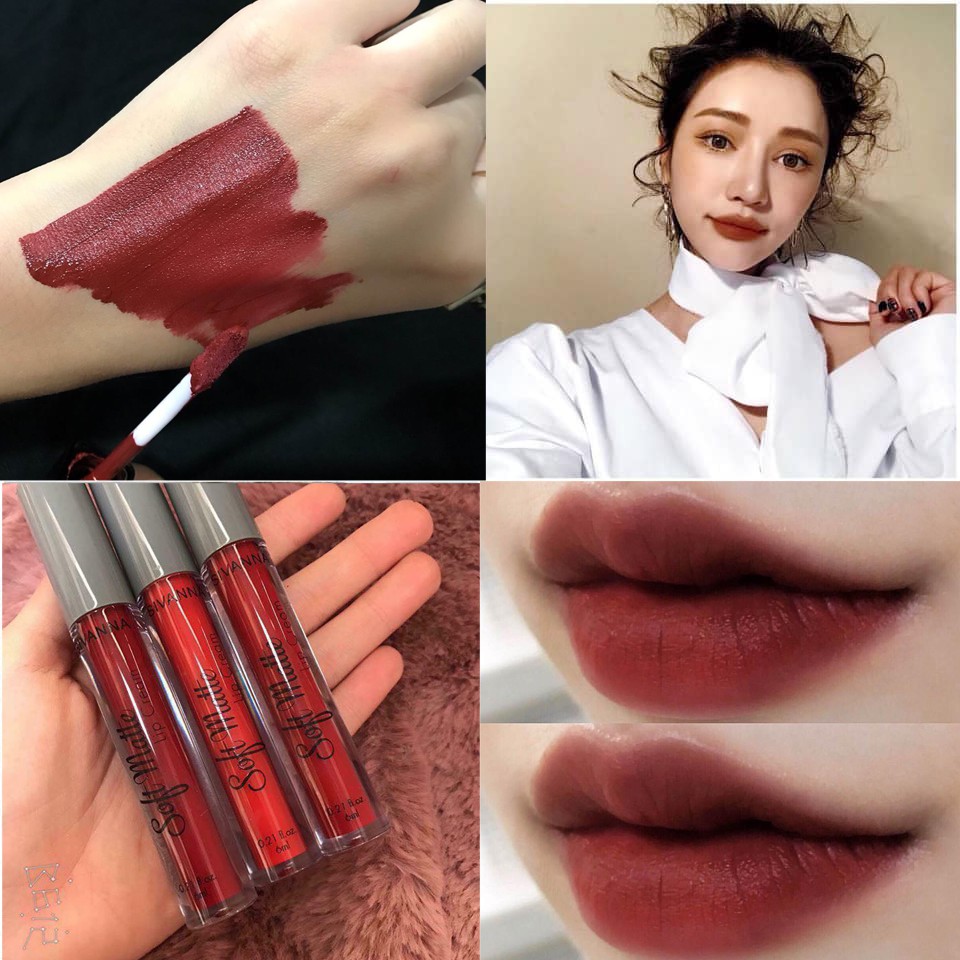 SET 3 SON KEM SOFT MATTE KHÁNG NƯỚC SIVANNA | BigBuy360 - bigbuy360.vn