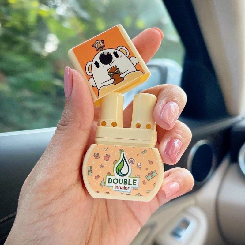 Ống hít thông mũi 2 đầu Double inhaler Thái Lan | BigBuy360 - bigbuy360.vn