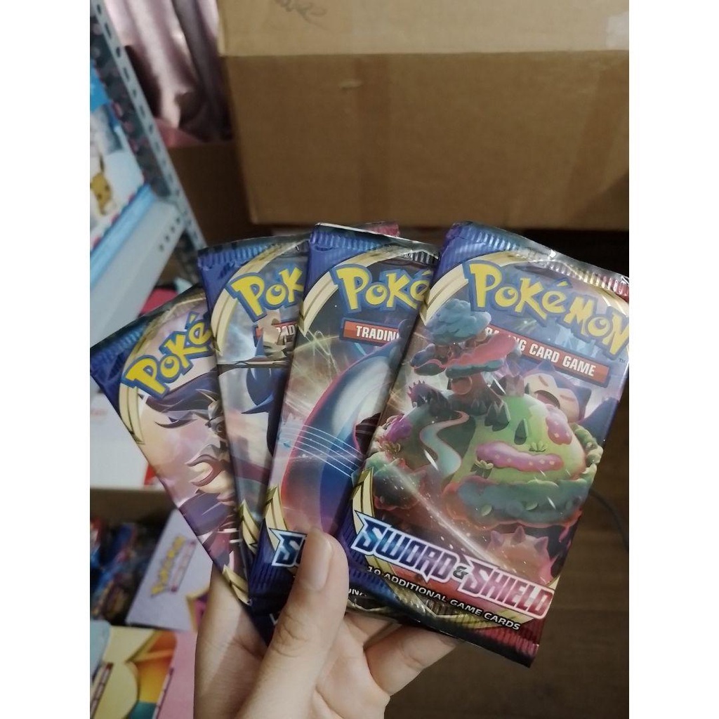 Bài Pokemon TCG Sword and Shield Booster Pack Build Deck phiên bản tiếng Anh CHÍNH HÃNG MỸ POKTCGUSBP34