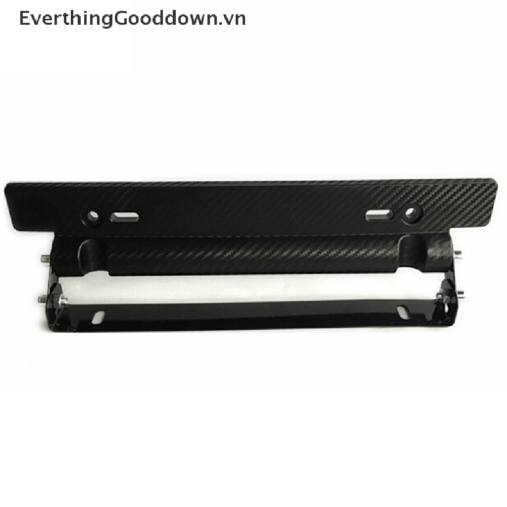 Everthinggooddown Giá Đỡ Biển Số Xe Hơi Đua Bằng Sợi Carbon Có Thể Điều Chỉnh
