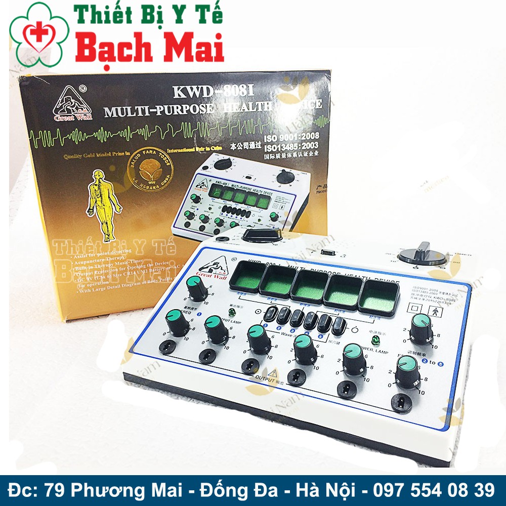  Máy Châm Cứu, Dò Huyệt, Điện Xung Đa Năng KWD-808I GreatWall