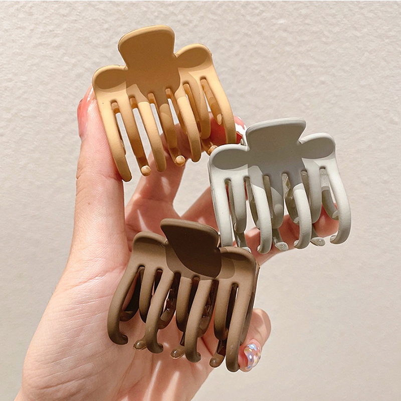 Kẹp Tóc Đuôi Ngựa Bằng Acrylic Đơn Giản Thời Trang Hàn Quốc