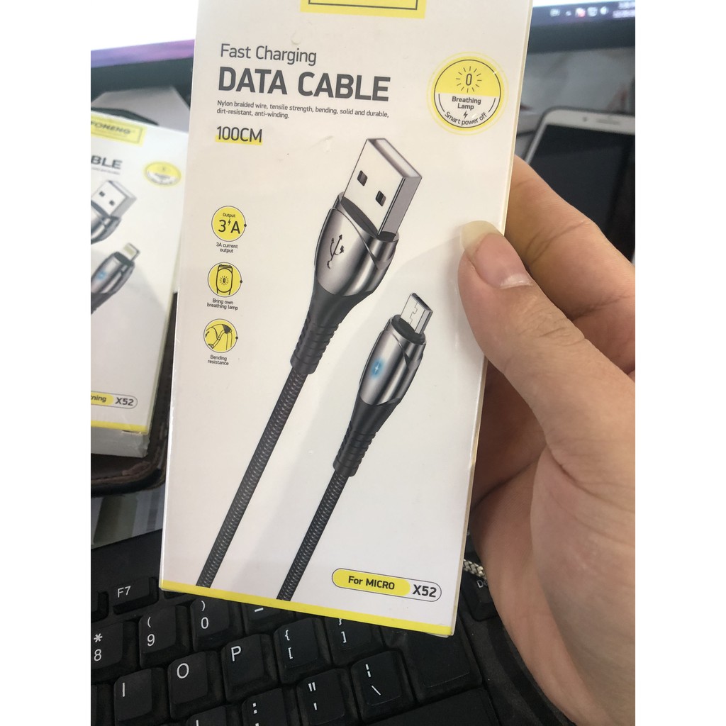 DÂY SẠC MICRO TỰ NGẮT KHI ĐẦY PIN.CHỐNG TRAI PIN