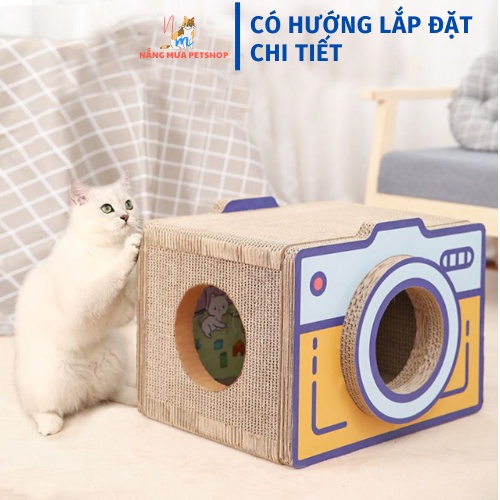 Nhà cào móng cho mèo, cào móng mèo, nhà cho mèo