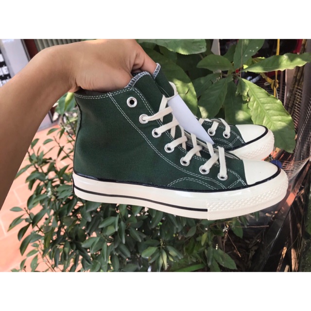 Converse xanh lá