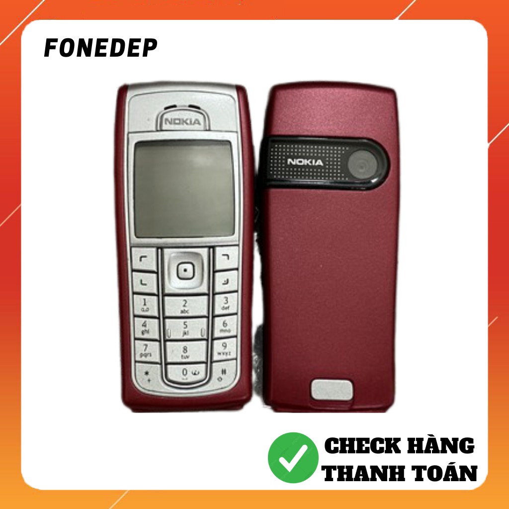 Điện Thoại Nokia 6230i Thẻ Nhớ Tặng Kèm Bảo Hành 12 Tháng Bền Bỉ Dành Cho Người Già