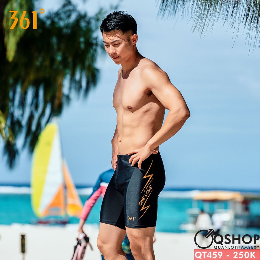 Quần bơi nam lửng cao cấp QT458 - QT459