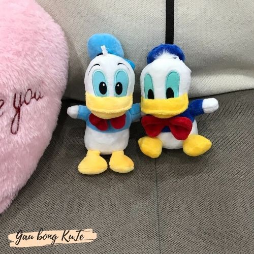 Gấu bông - Bé Vịt Donald móc khóa, treo nôi