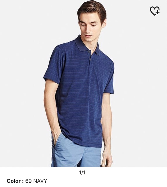 🎊Áo phông nam Polo Dry-Ex Uniqlo 🎊