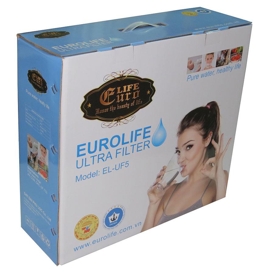 Máy lọc nước uống trực tiếp 5 cấp độ lọc Eurolife EL-UF5 Gold