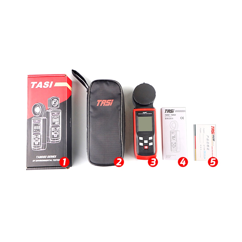 DIYMORE Thiết Bị Đo Độ Sáng TA8121/TA8123 Kỹ Thuật Số
