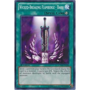 Thẻ bài Yugioh - TCG - Wicked-Breaking Flamberge - Baou / LCYW-EN139 '