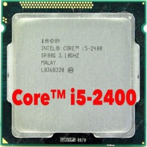 Bộ vi xử lý Intel Core i5 2400 3.1GHz( 4 lõi, 4 luồng), Bus 1066/1333MHz, Cache 3MB