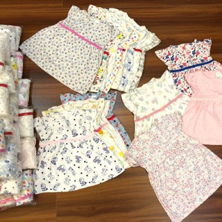 Set 3 váy cotton cho bé gái