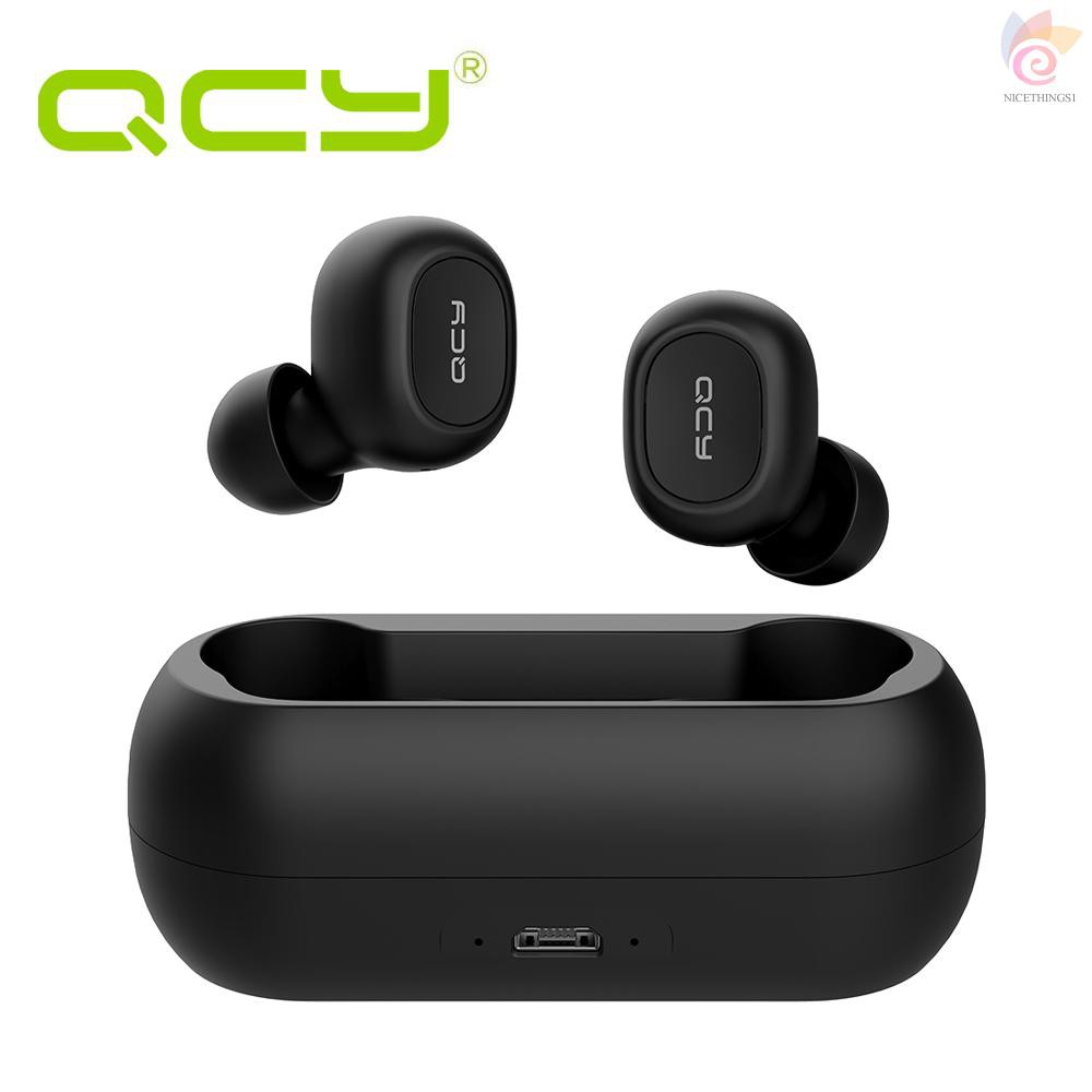 Bộ Tai Nghe Nhét Tai Bv Qcy T1C Bluetooth 5.0 Tws Kèm Phụ Kiện