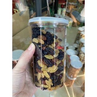 Hộp 500gr nho khô mix 3 loại - nho khô