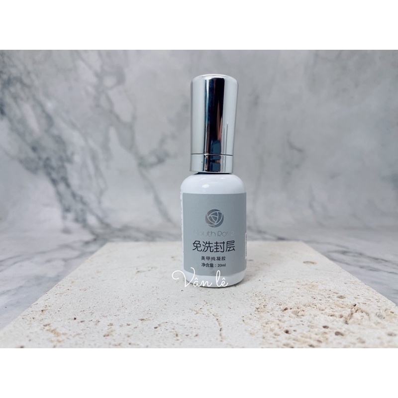 Sơn gel top base cứng móng hoa hồng lẻ chai loại 1