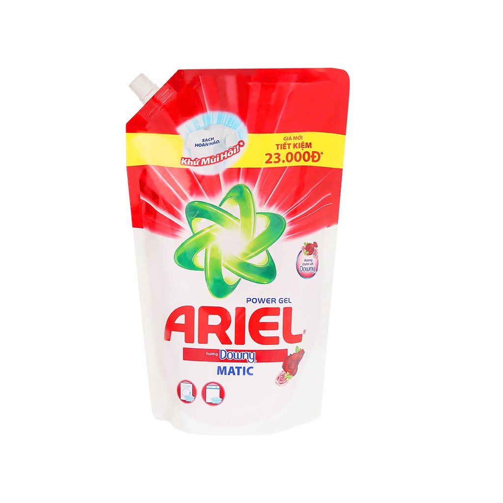 Nước giặt Ariel Matic hương Downy túi 1.2 lít