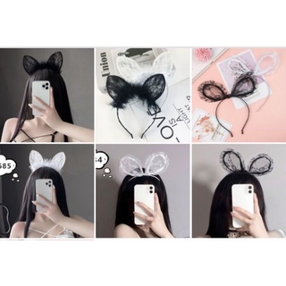 Cài tóc tai mèo tai thỏ dễ thương