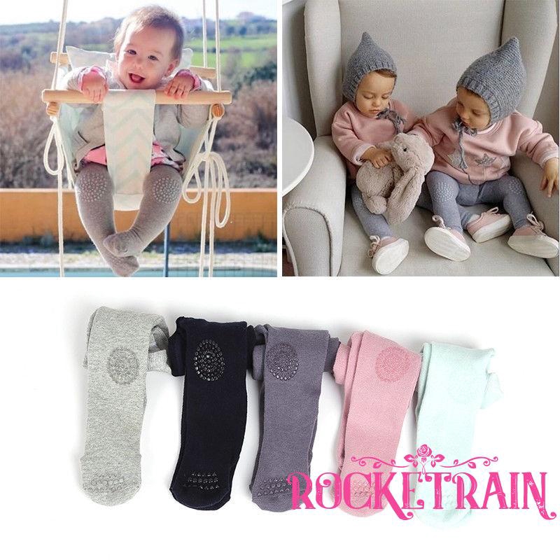 Quần tất Cotton hình gấu dễ thương cho bé gái