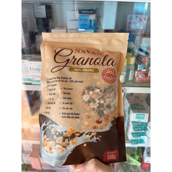 Ngũ Cốc Hạt Granola Navan 500g