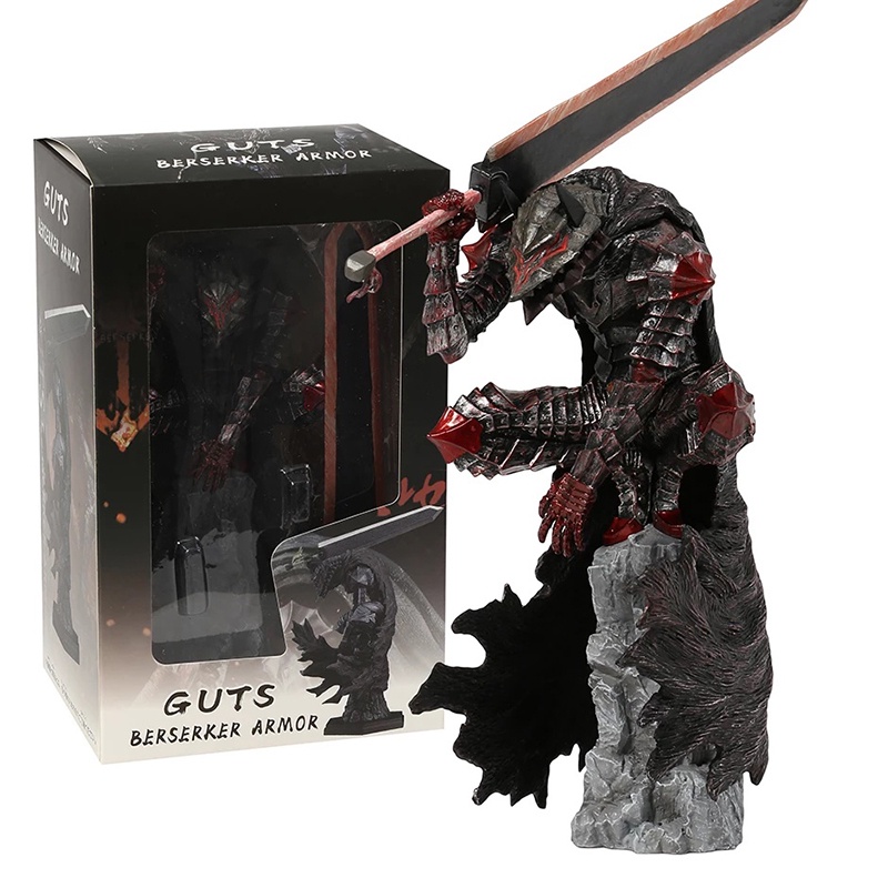Mô Hình Đồ Chơi Nhân Vật Berserk Guts L 25cm Trong Phim Hoạt Hình &quot;Black Swordsman&quot;