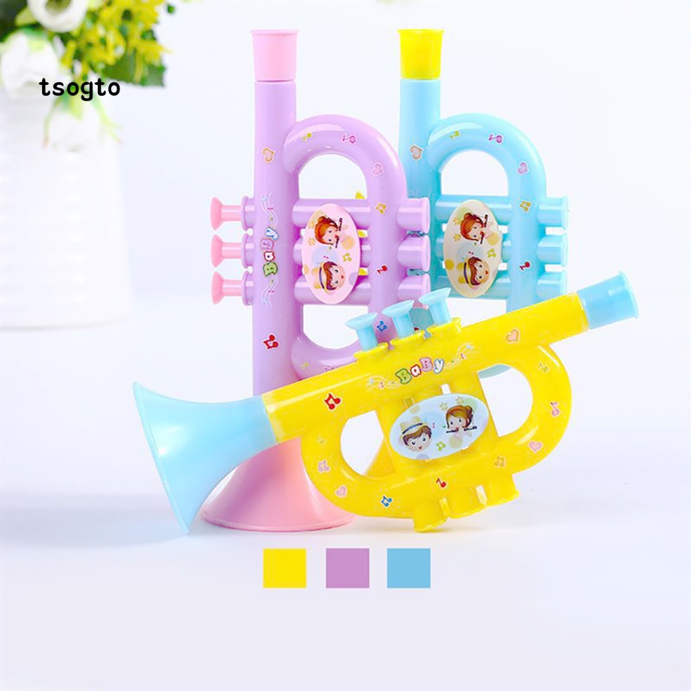 1 Kèn Trumpet Nhiều Màu Đồ Chơi Giáo Dục Cho Bé