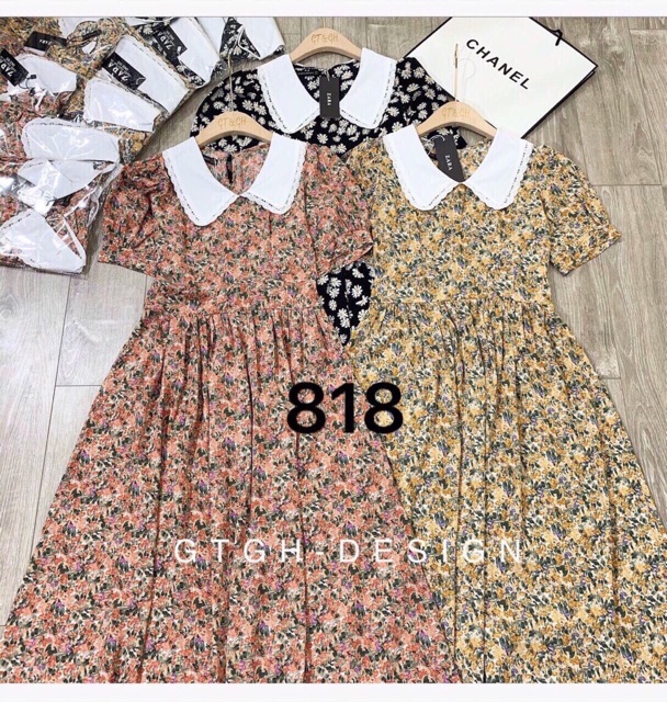 Váy hoa vintage cổ bèo ? | BigBuy360 - bigbuy360.vn