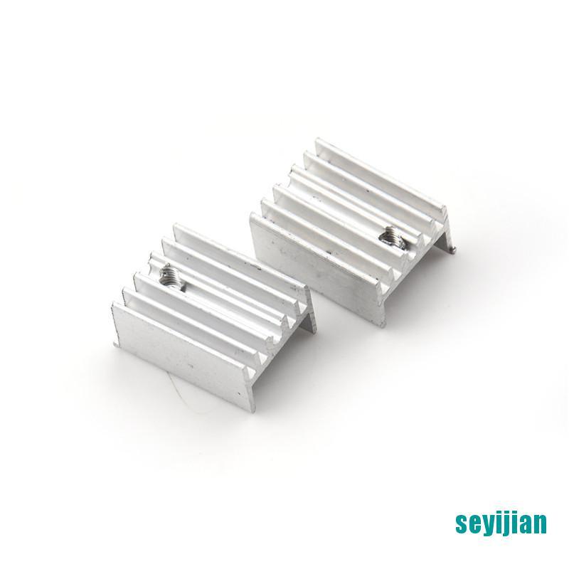 Set 10 Bộ Tản Nhiệt Bằng Nhôm Kích Thước 20x15x10mm Chuyên Dụng Cho TO-220