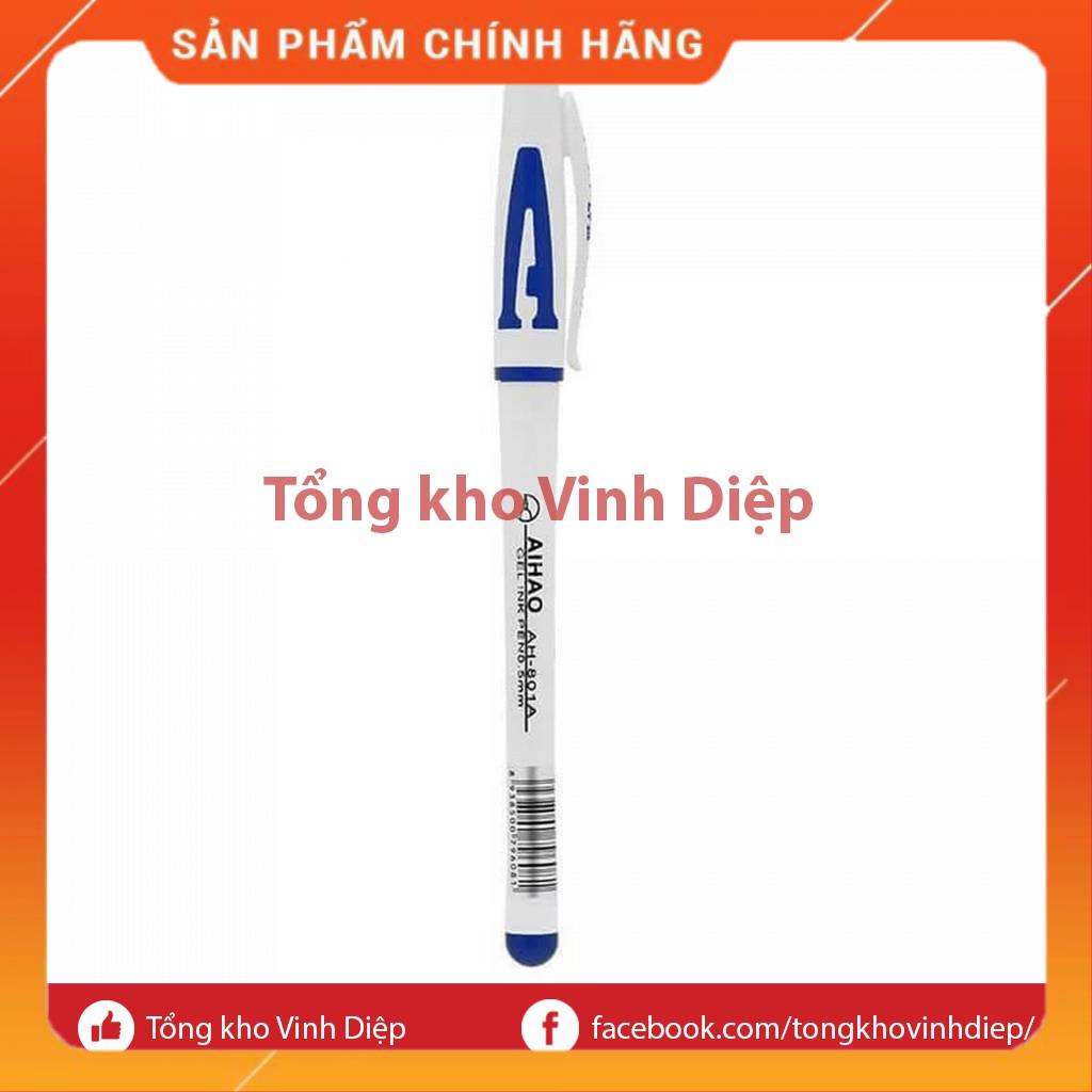 01 chiếc bút nước chữ A Aihao đủ 3 màu mực xanh, đen, đỏ - Hàng loại 1