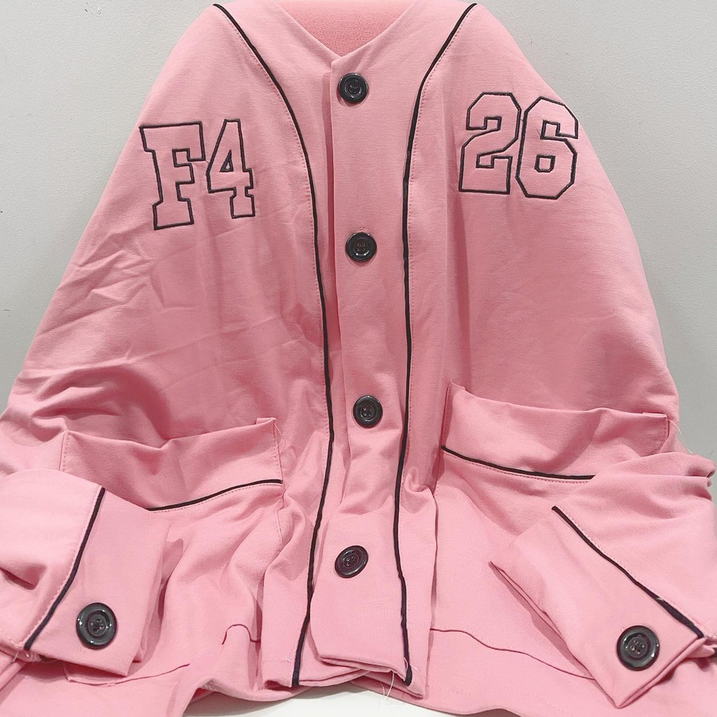 [Ảnh thật] Áo cardigan đen hồng F4 | BigBuy360 - bigbuy360.vn